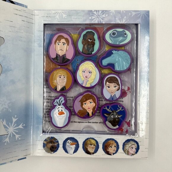 Disney Frozen II Stuck on Stories Play Book Storybook Suction Board Game 3+ NEW - Picture 4 of 4